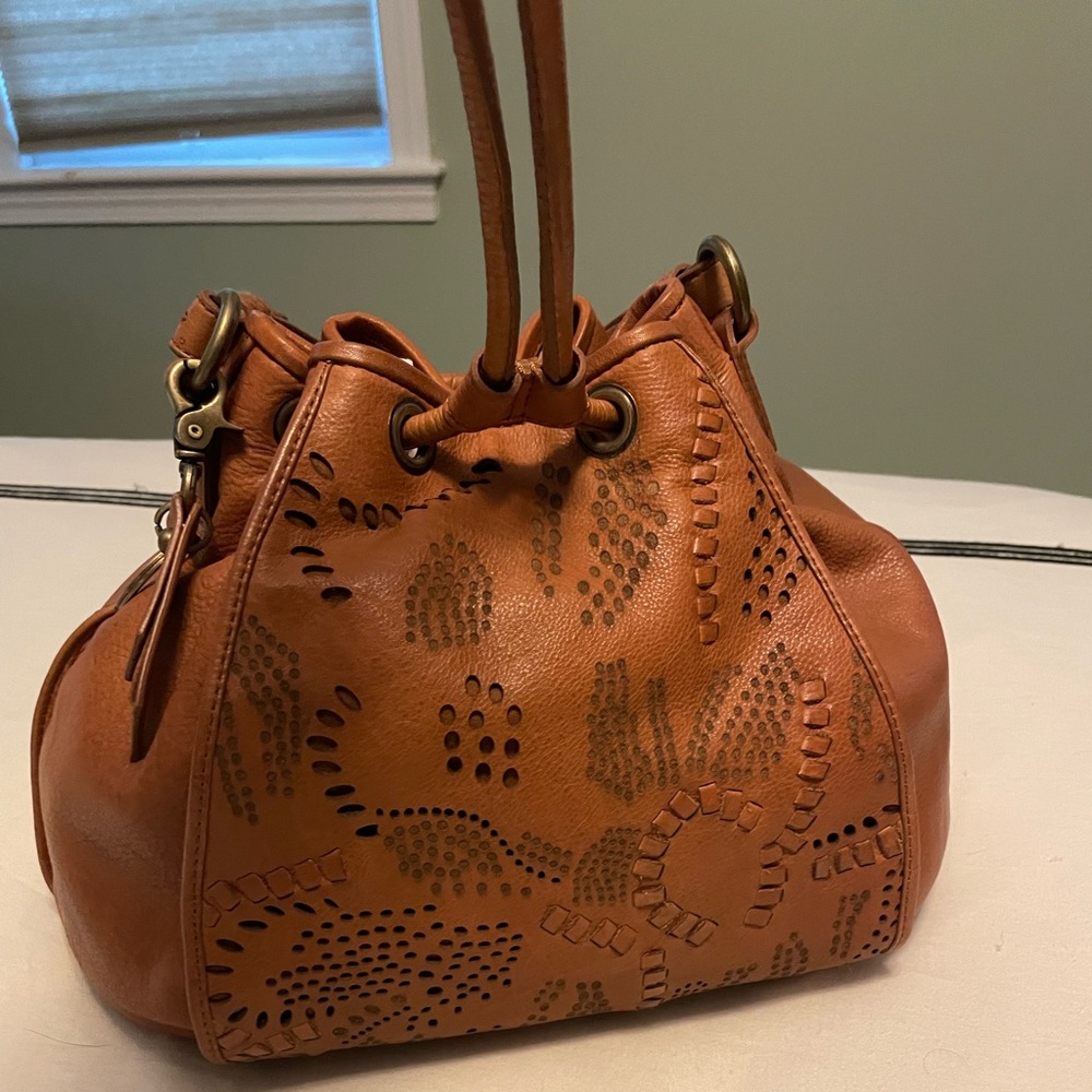 COPY - FRYE Vivian Leather Bucket Bag